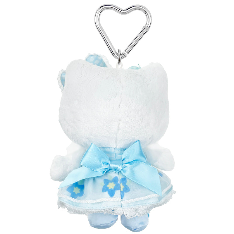 Hello Kitty Blue Plush Mascot Keychain (50th Anniv. Floral Series) Fast Delivery Sale Online