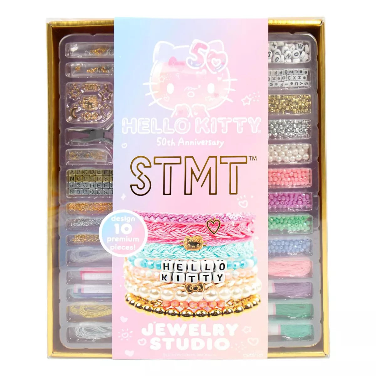 Hello Kitty x STMT 50th Anniversary DIY Jewelry Studio Kit Get To Buy Cheap Pice