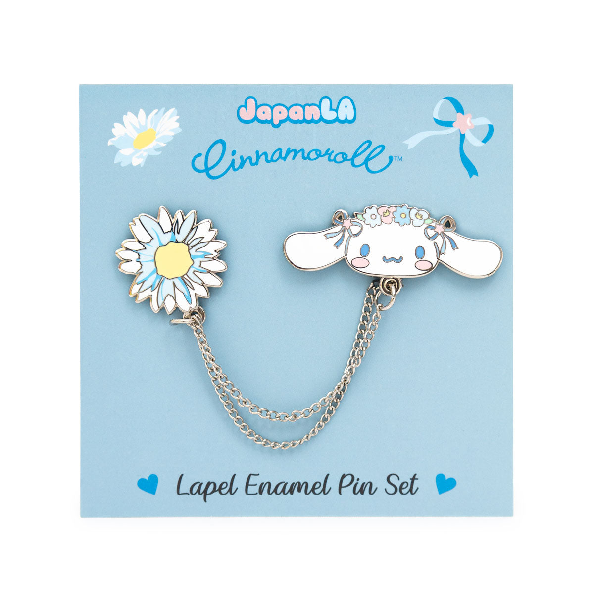 Cinnamoroll JapanLA Floral Lapel Pin Outlet Affordable