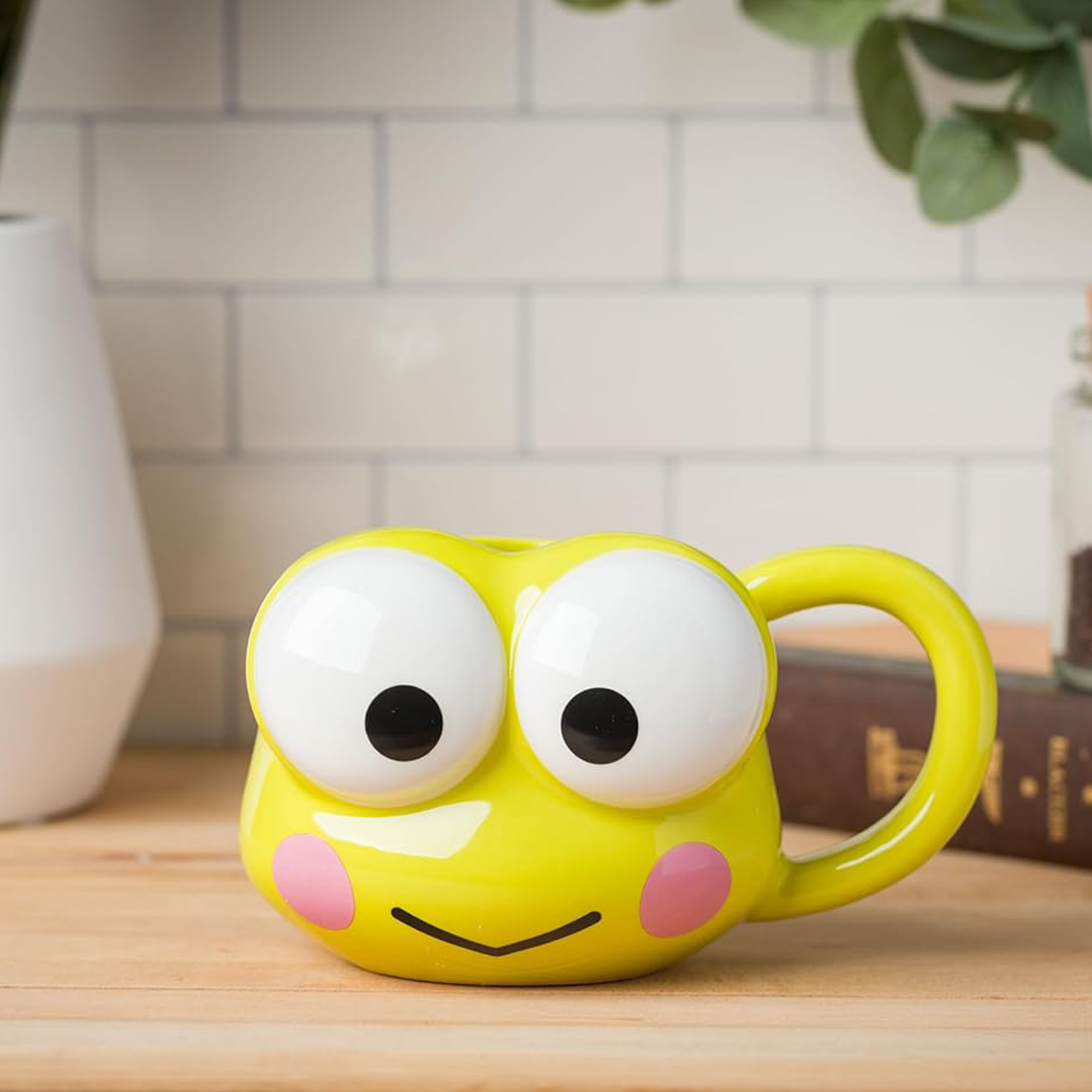 Keroppi Face Sculpted Mug Cheap Sale Exclusive