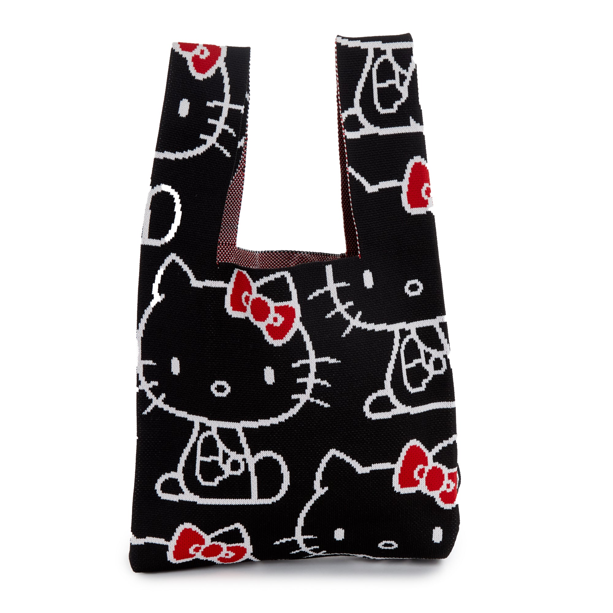 Hello Kitty Knit Shopper Bag (Black) Buy Cheap From China