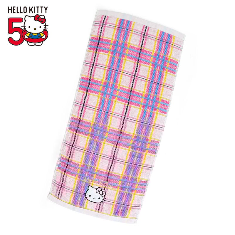 Hello Kitty Hand Towel (Hello Kitty Dress Tartan Series) Outlet