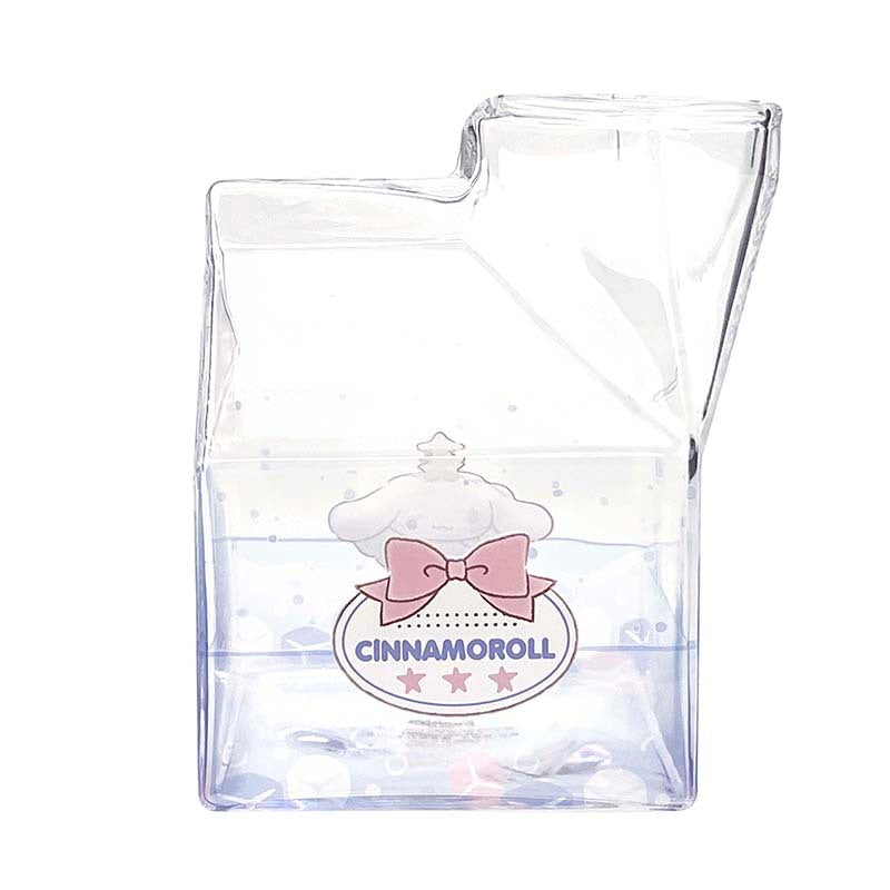 Cinnamoroll Kawaii Glass Milk Carton Cup Clearance Best