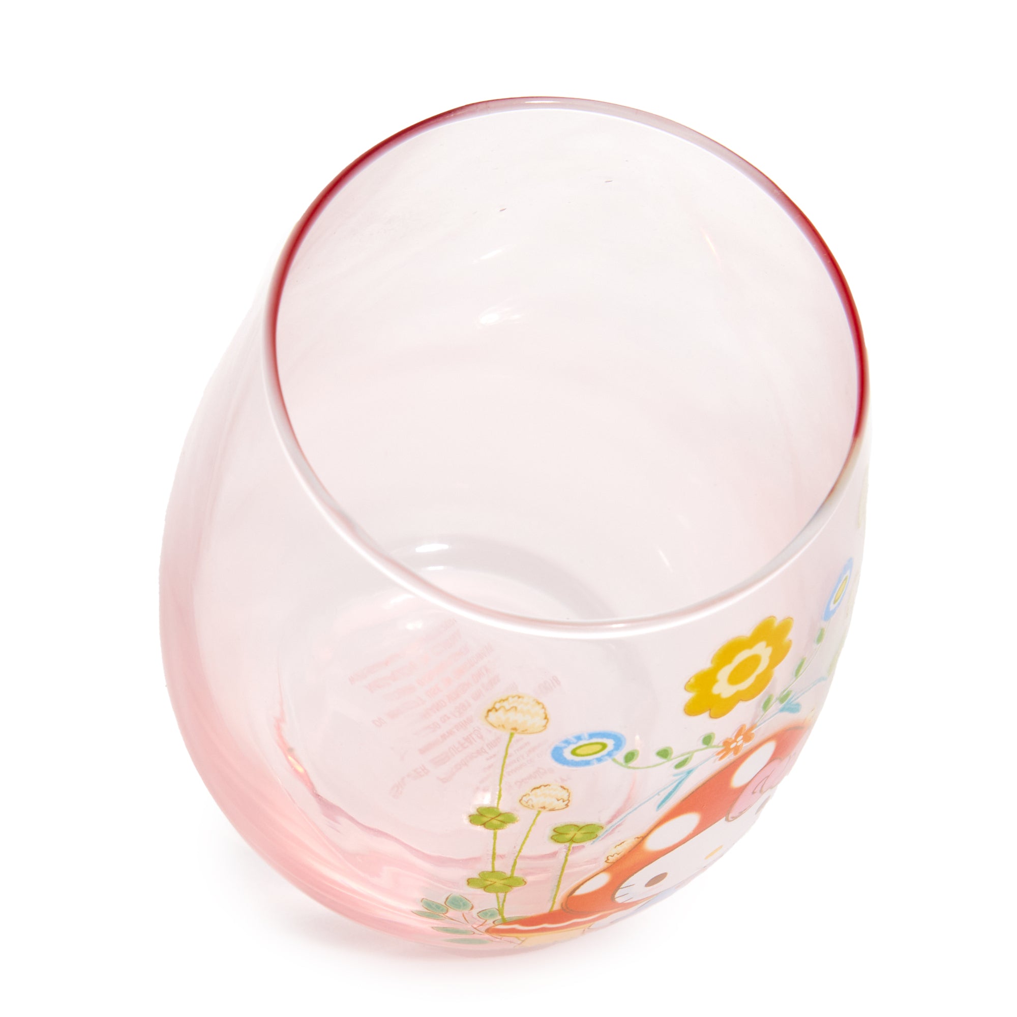 Hello Kitty Mushroom Glass Tumbler Clearance Store For Sale
