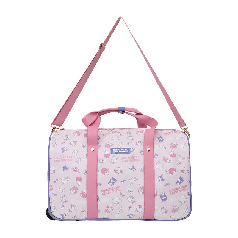 Hello Kitty and Friends All-Over Print Rolling Duffle Bag Discount Reliable