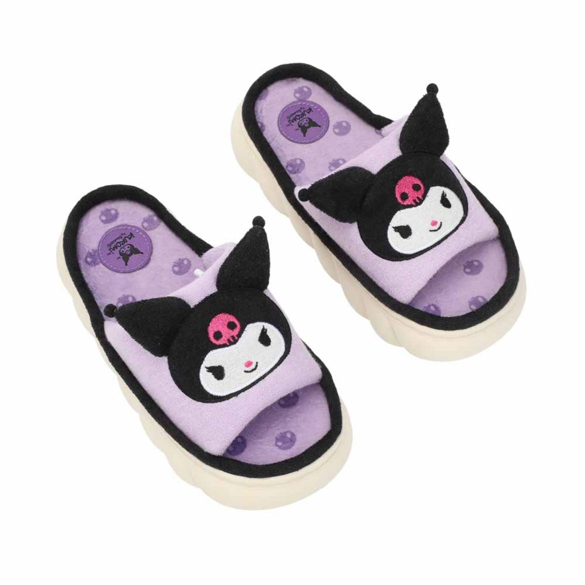 Kuromi 3D Cloud Loungewear Slides Outlet 2025 Unisex