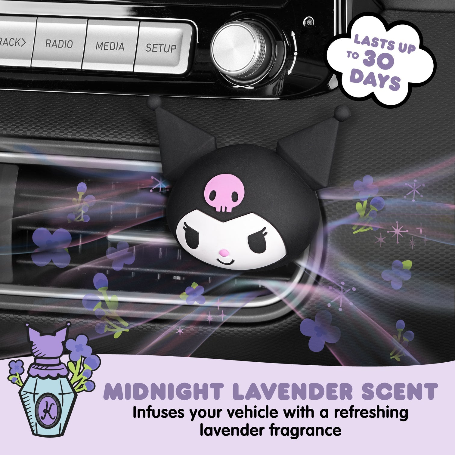 Kuromi Car Air Freshener Best Place Sale Online