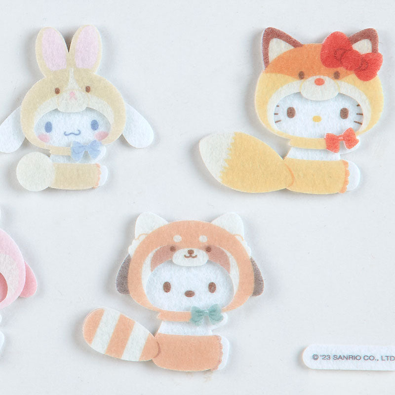 Sanrio Characters 5-pc Felt Sticker Set (Forest Friends Series) Cheapest For Sale