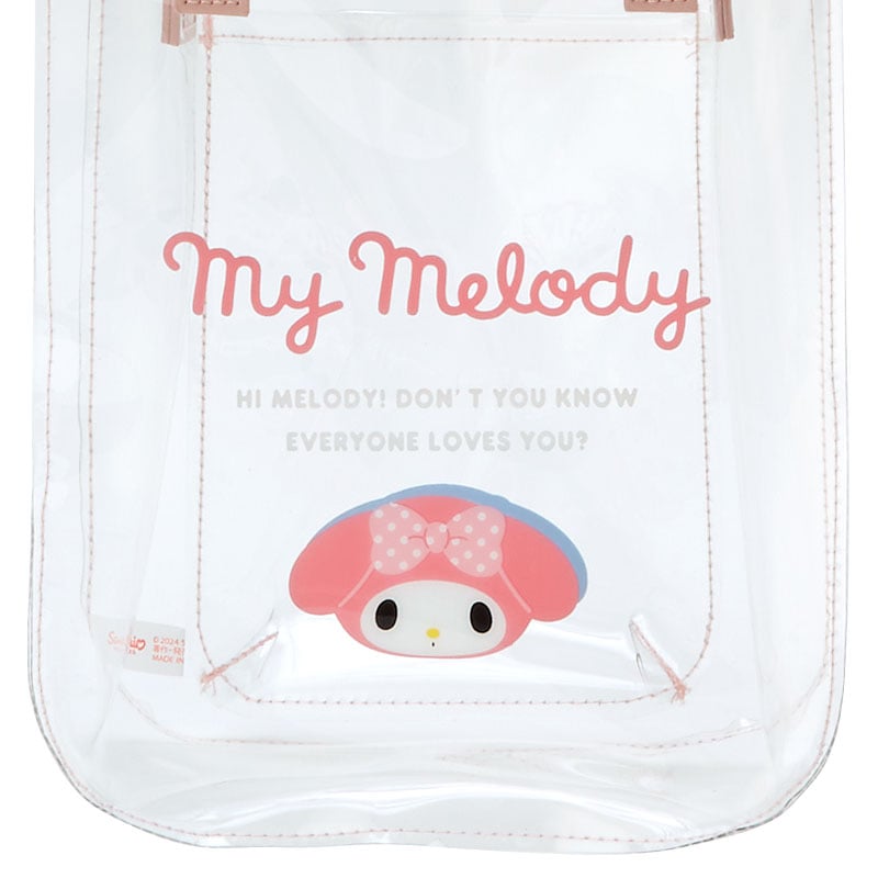 My Melody Clear 2-Way Mini Tote Nicekicks
