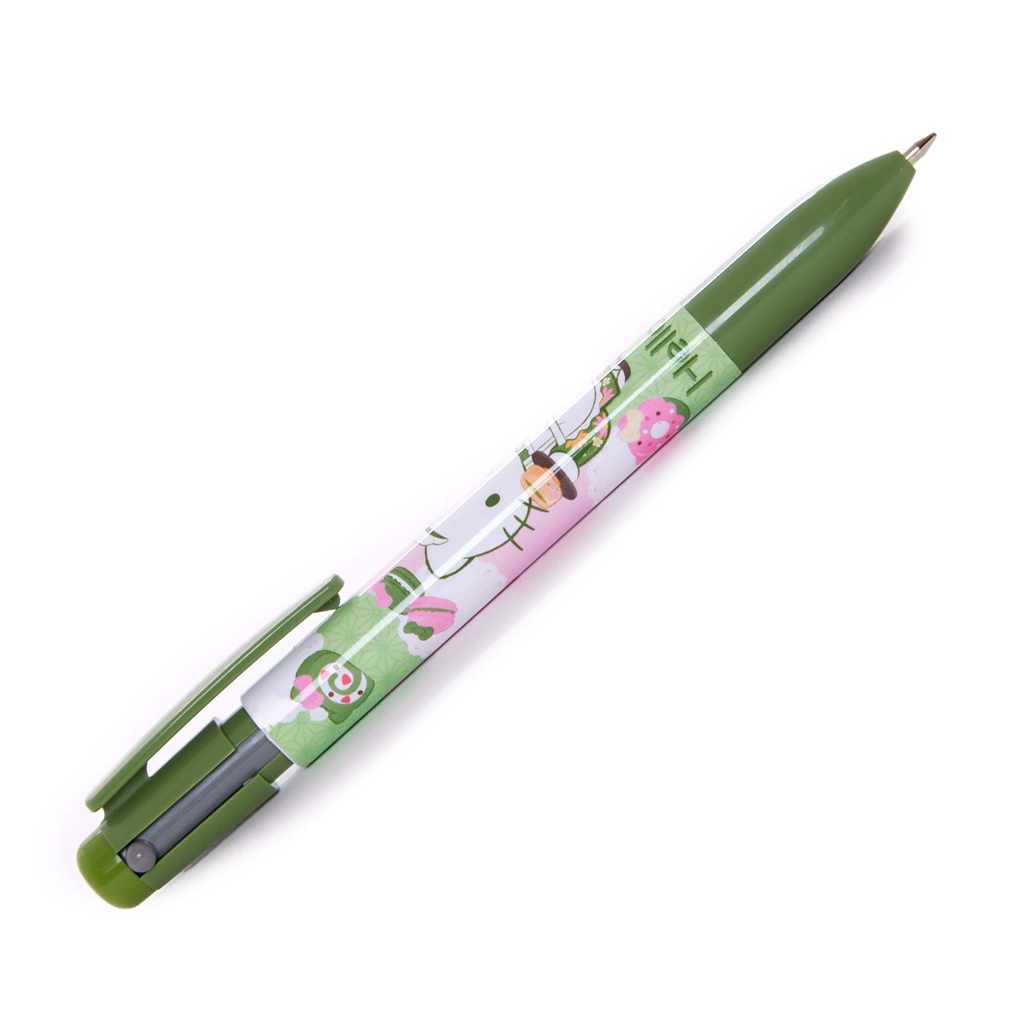 Hello Kitty 2-Way Pen and Pencil Duo (Matcha Sweets Series) Countdown Package Cheap Pice
