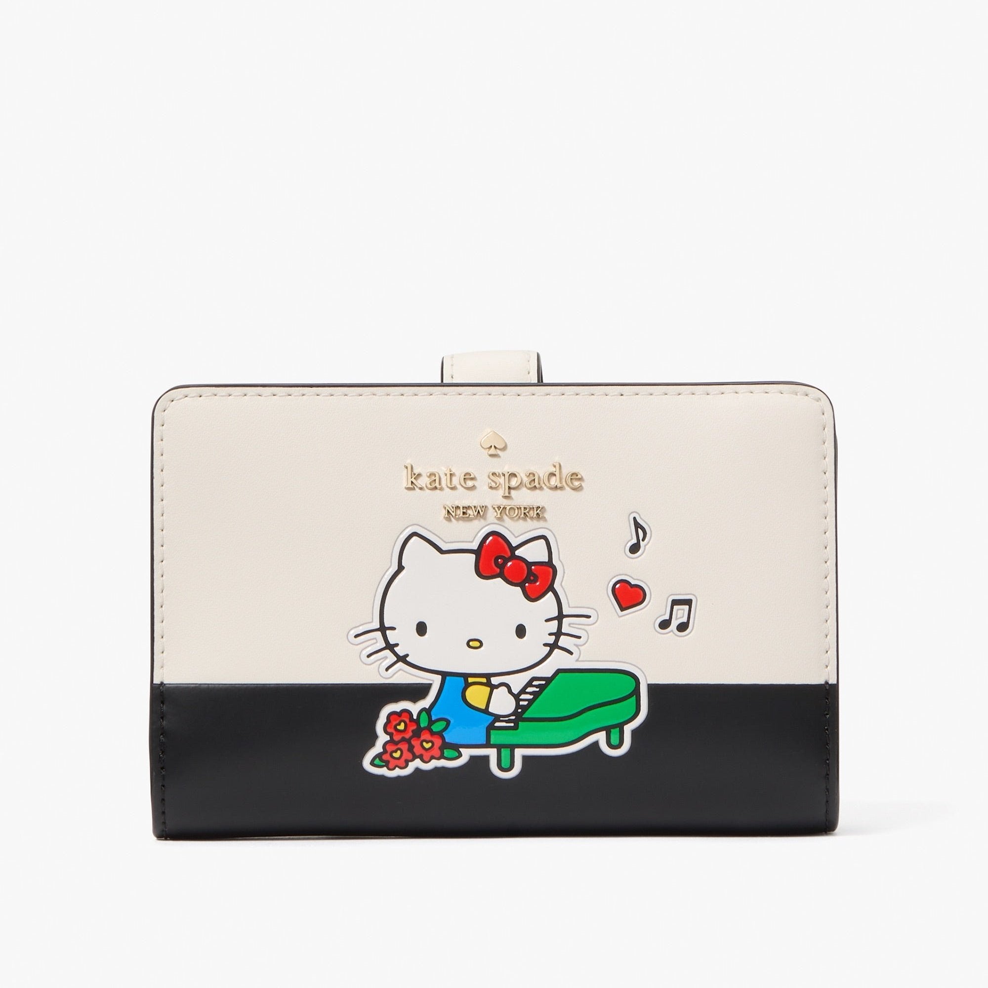 Hello Kitty x Kate Spade New York Medium Bifold Wallet Outlet Order