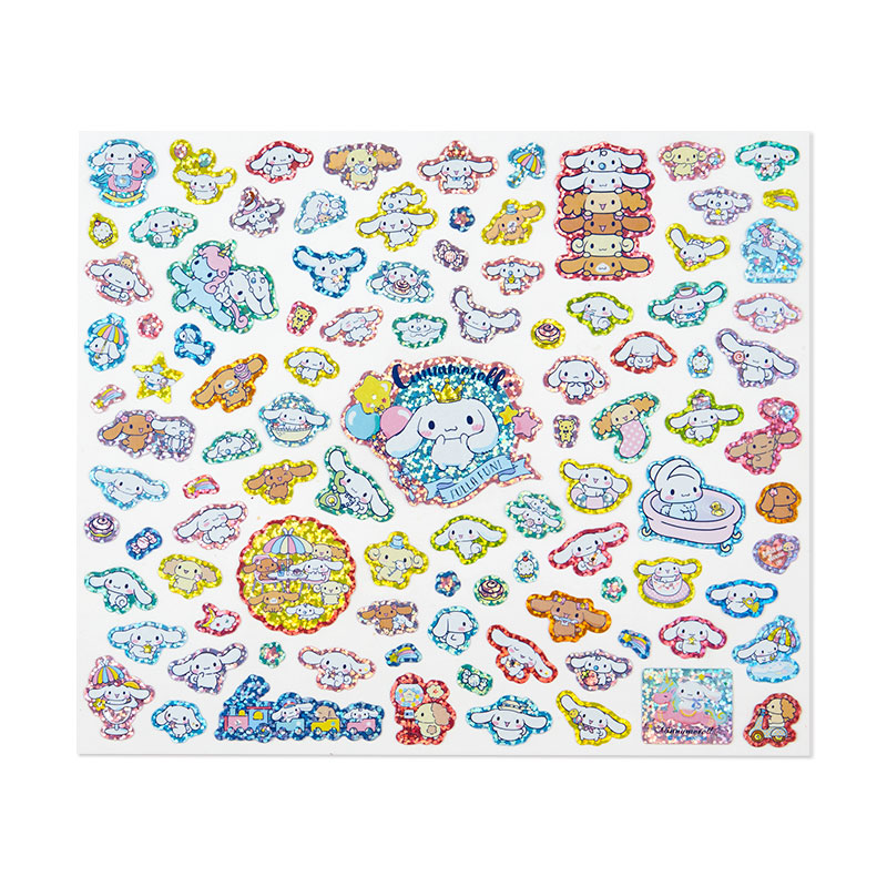 Cinnamoroll 100-Piece Glitter Sticker Sheet Discount Hot Sale