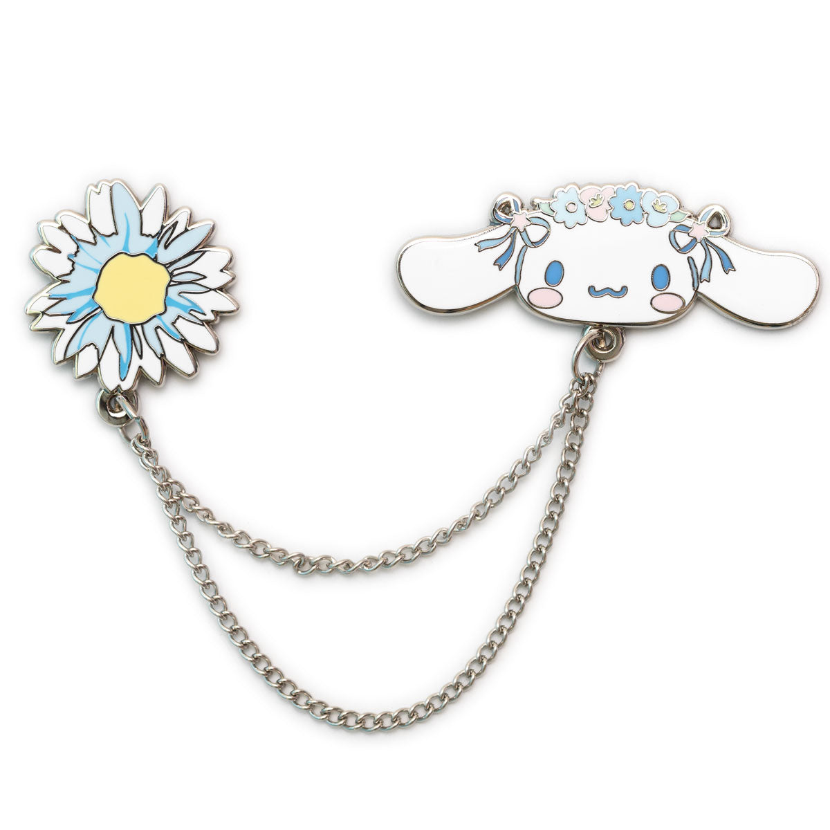 Cinnamoroll JapanLA Floral Lapel Pin Outlet Affordable