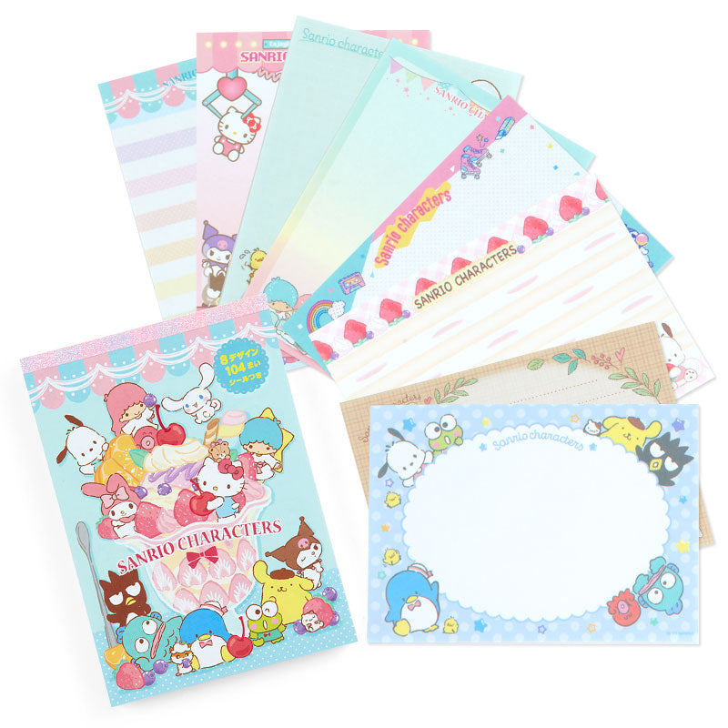 Sanrio Characters Memo Pad & Sticker Set Real Sale Online