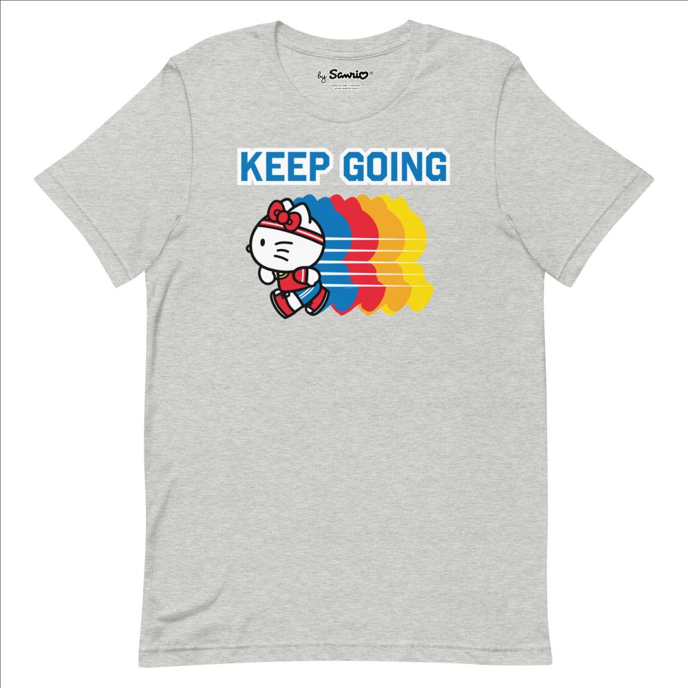 Hello Kitty Keep Going T-Shirt (Athletic Heather) Huge Surprise Cheap Online
