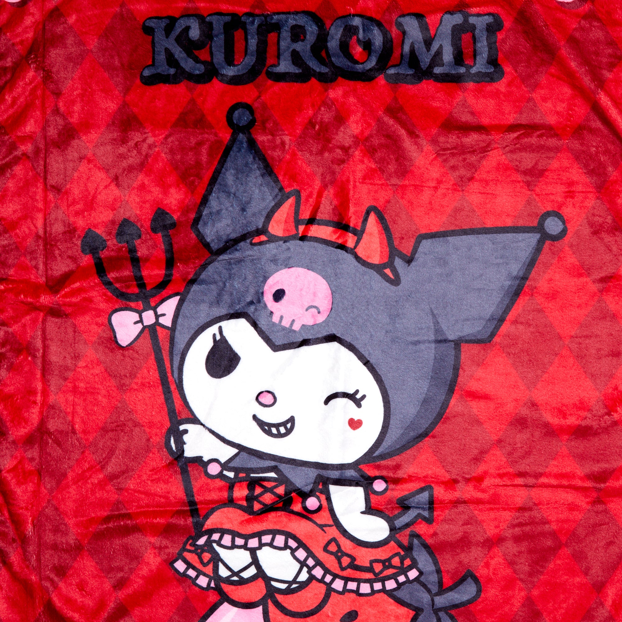 Kuromi Throw Blanket (Strawberry Treat Series) Quality Free Shipping Outlet