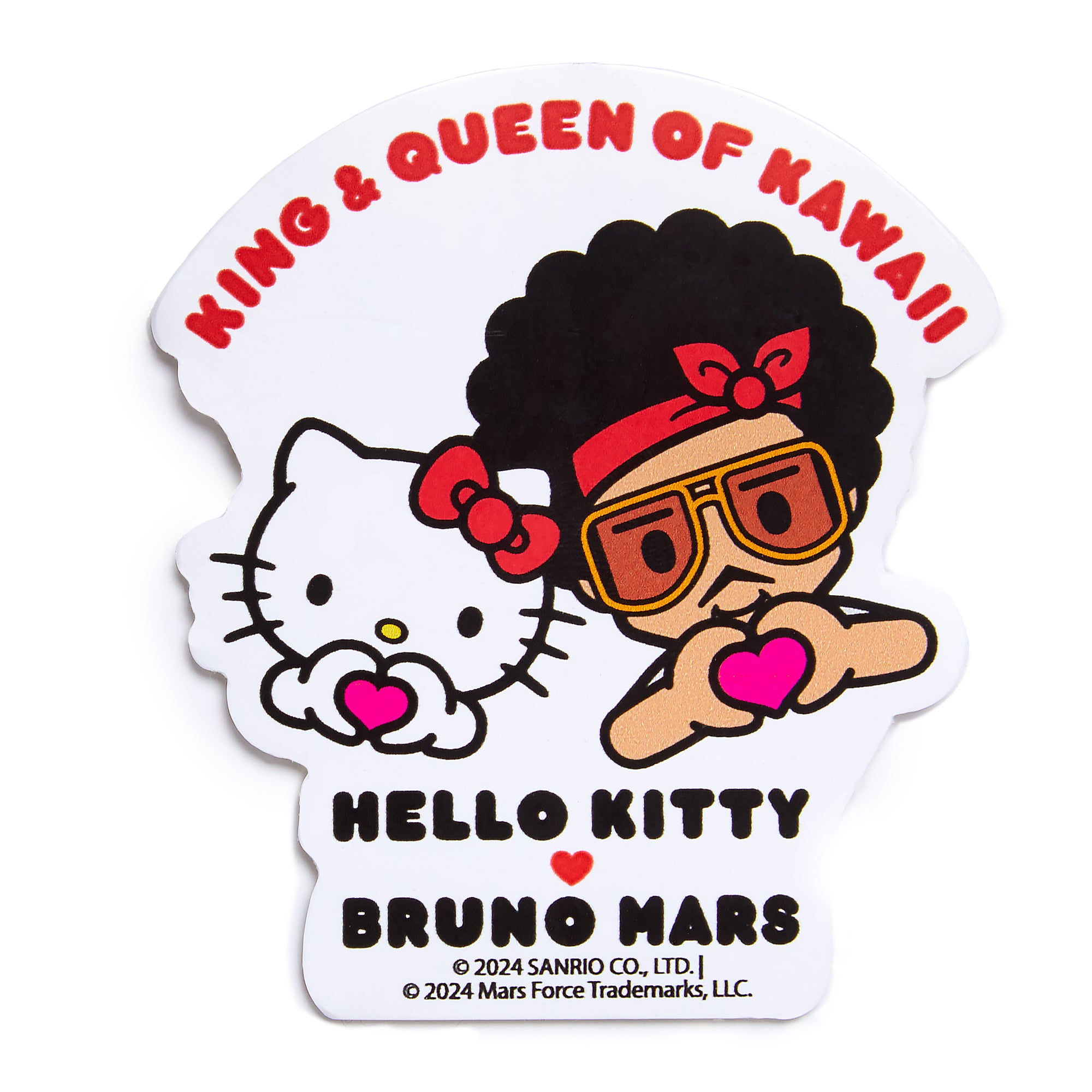 Hello Kitty x Bruno Mars Oversized Sticker Outlet Footaction