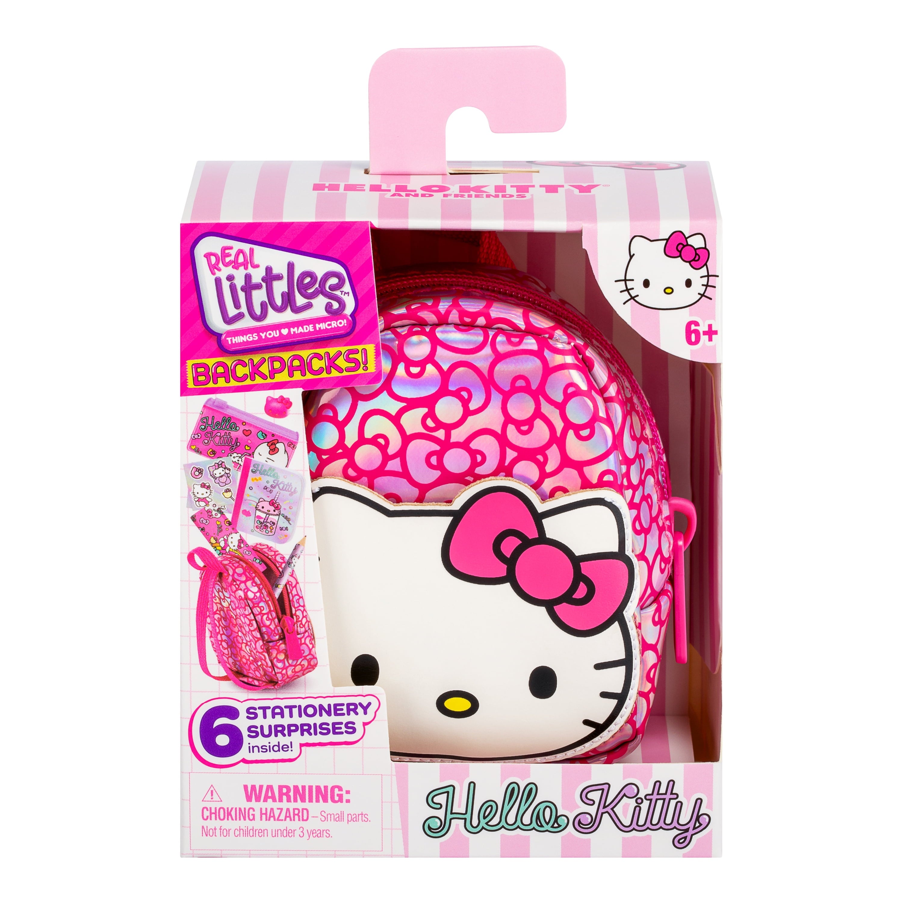Hello Kitty Hot Pink Real Littles Micro Backpack Grey Outlet Store Online