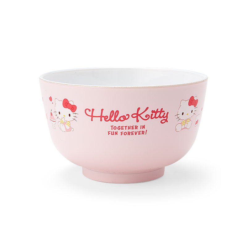 Hello Kitty Plastic Soup Bowl Discount 2025 Unisex