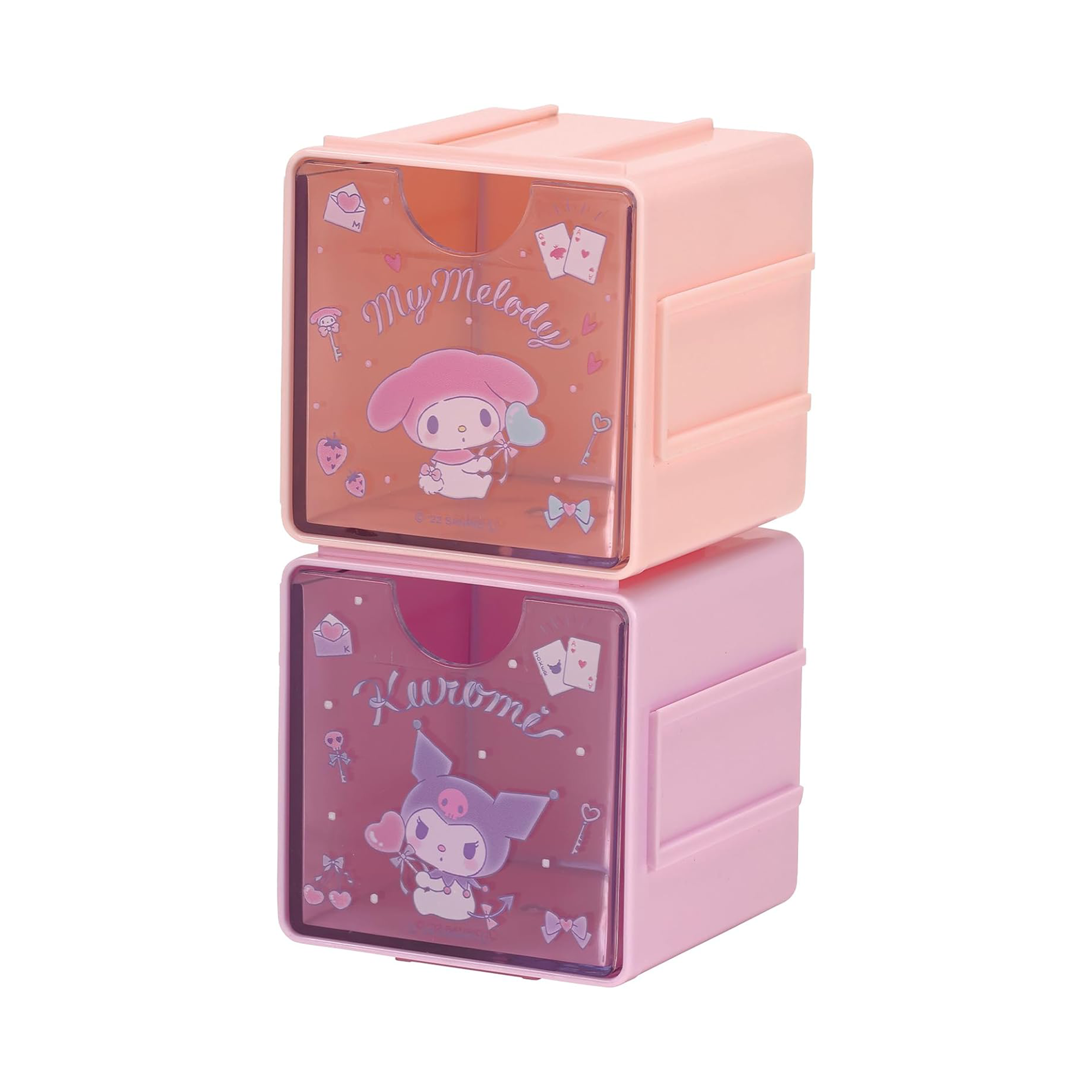 My Melody & Kuromi Cubic Storage Containers (Set of 2) Clearance Tumblr