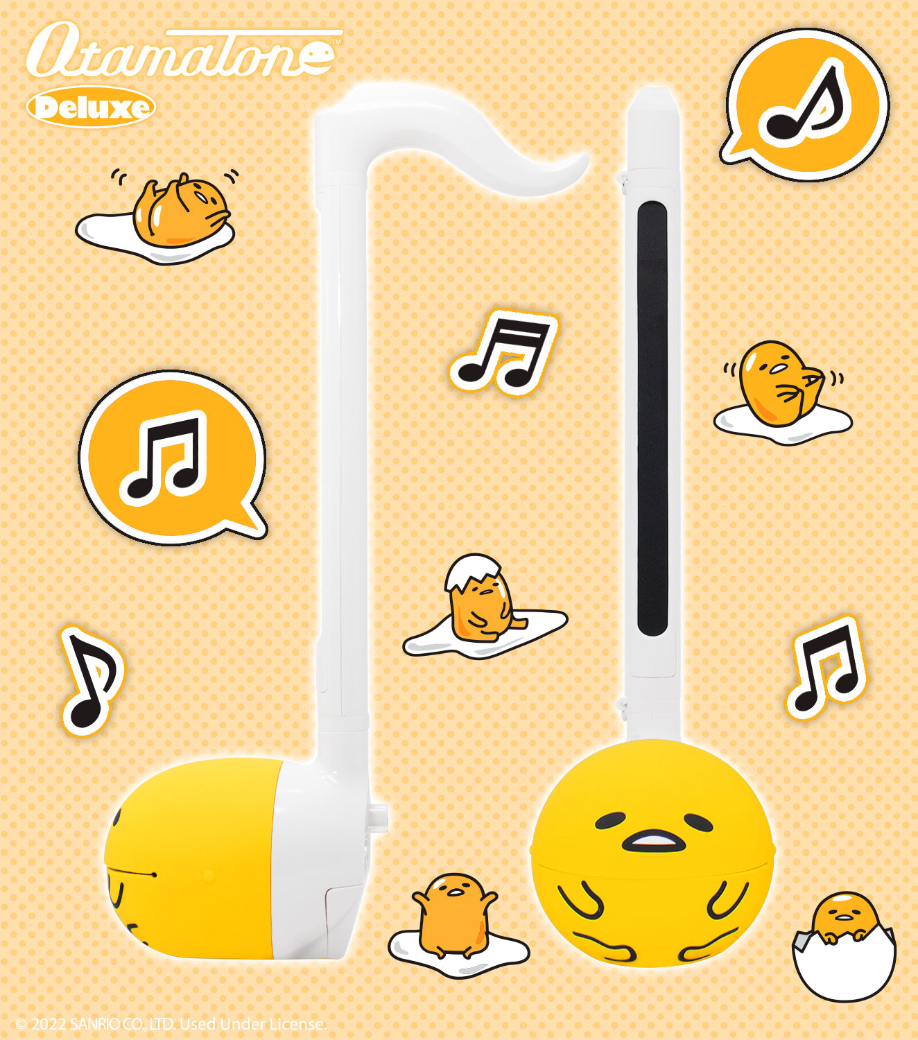 Gudetama Otamatone Deluxe Musical Toy Discount Best Sale
