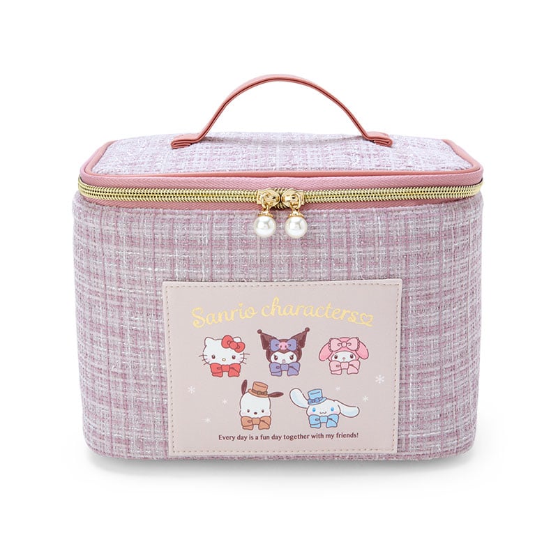 Sanrio Characters Cosmetic Pouch (Winter Tweed Series) Clearance Perfect