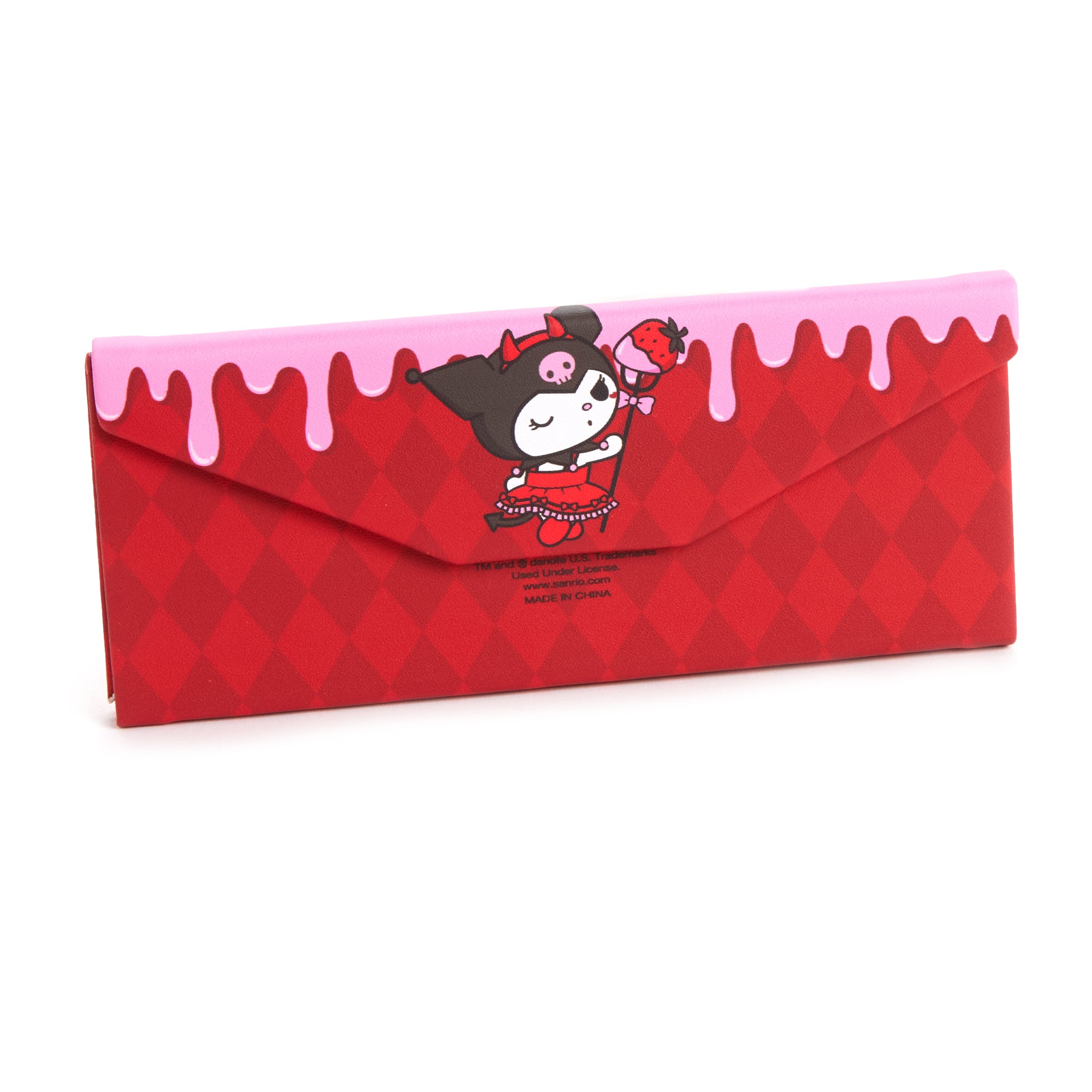 Kuromi Convertible Eyewear Case (Strawberry Treat Series) View For Sale