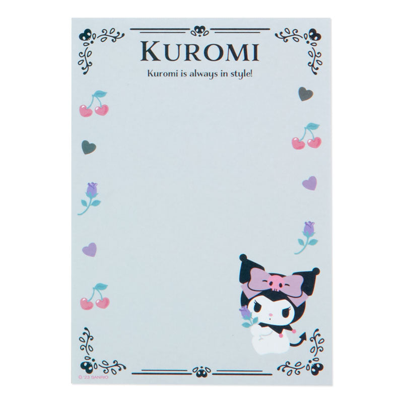 Kuromi Memo Pad & Sticker Set Nicekicks Cheap Pice