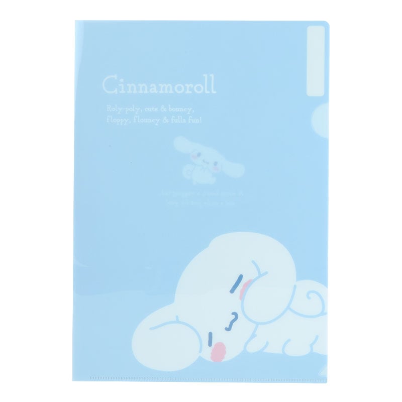Cinnamoroll Expressions 3-pc Clear File Folder Set Official Sale Online