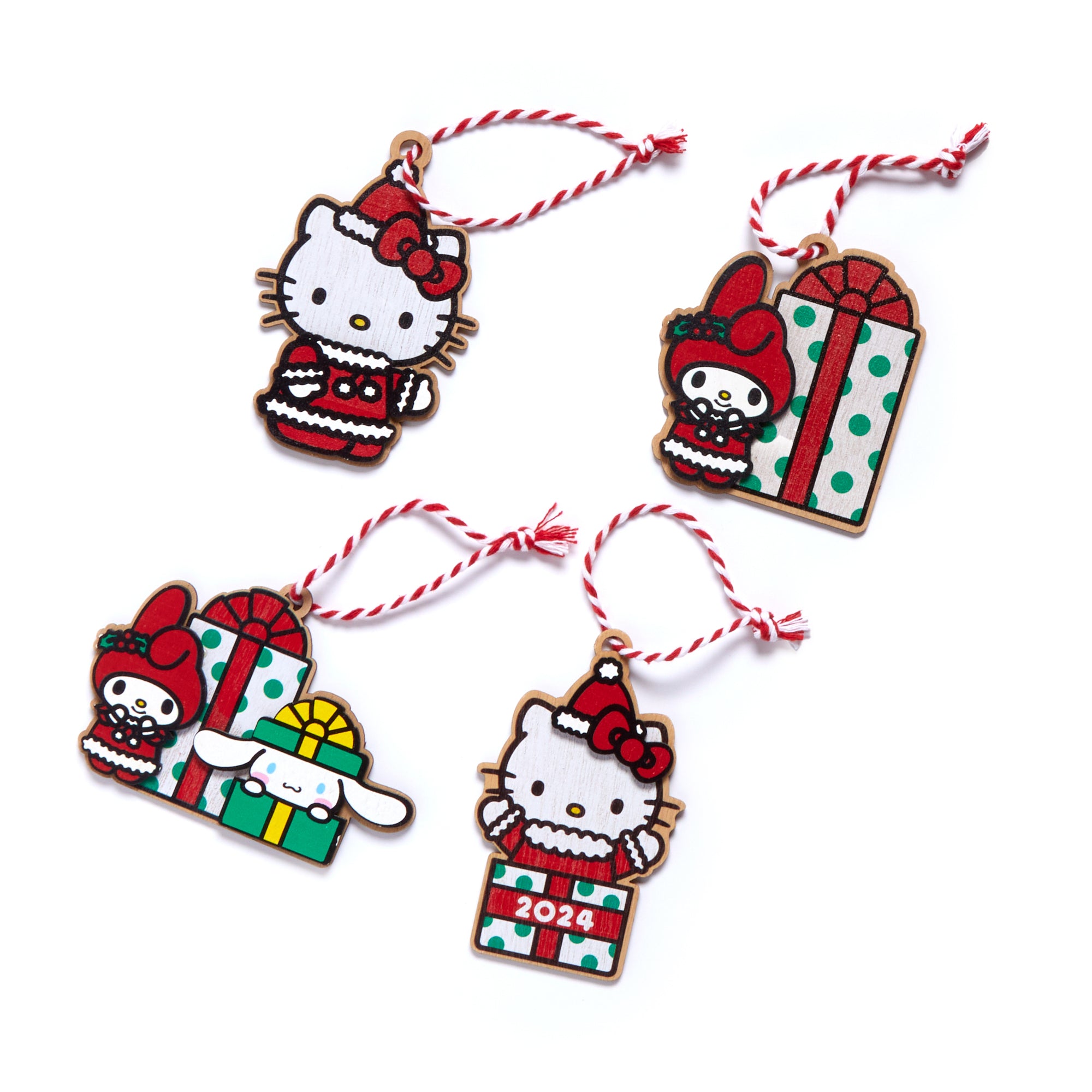 Hello Kitty and Friends 2024 12-Pc Ornament Set Discount