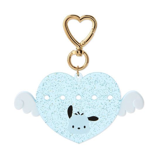Pochacco Customizable Heart Keychain (My Pachirun Series) Clearance 2025 New