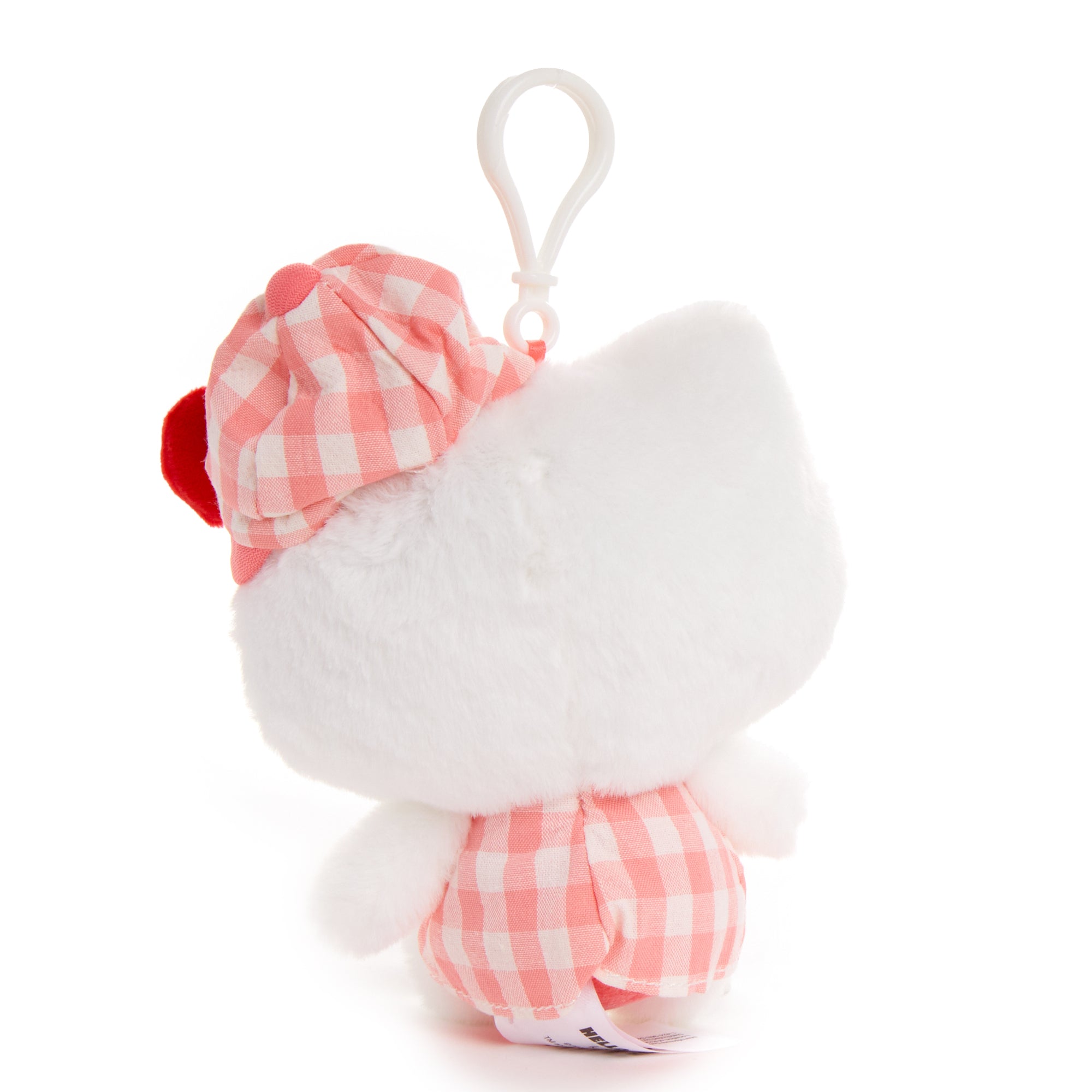 Hello Kitty Plush Mascot Clip (Gingham Cap Series) Cheap Genuine