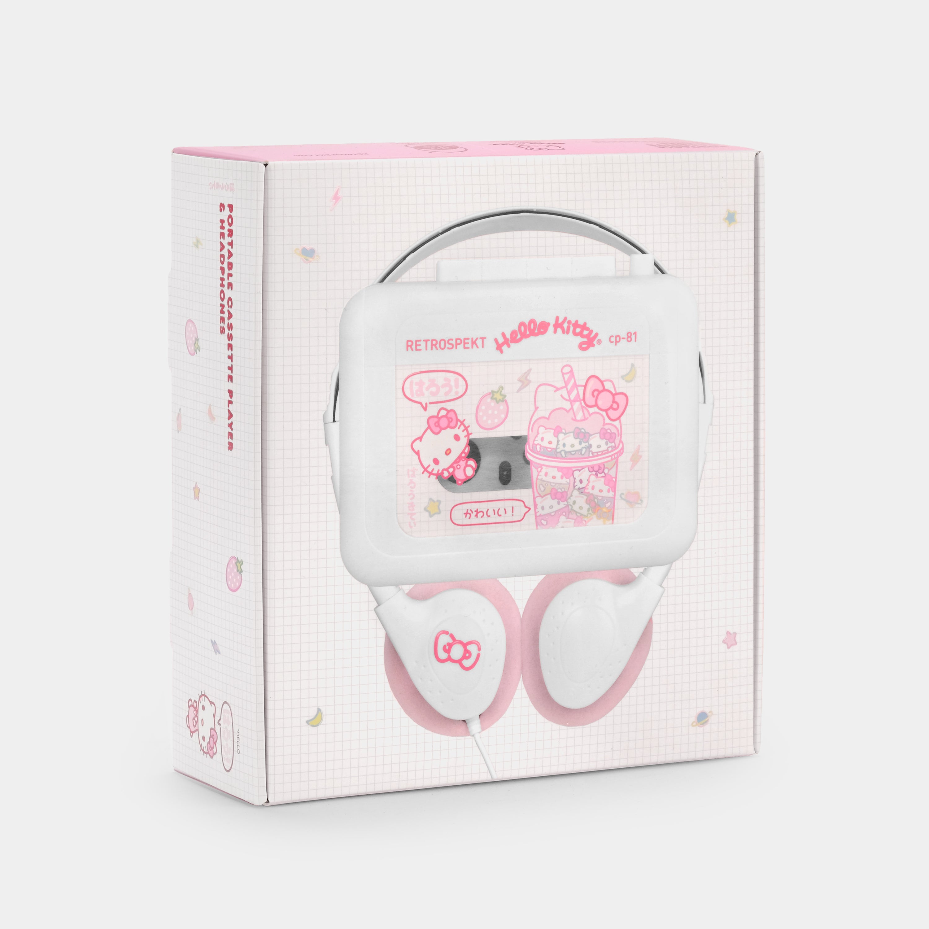 Hello Kitty Strawberry Milk CP-81 Portable Cassette Player In China Cheap Pice