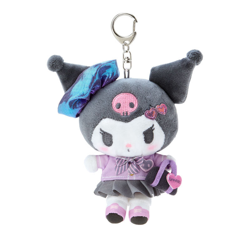 Kuromi Plush Mascot Keychain (Sanrio Academy Series) Free Shipping Browse