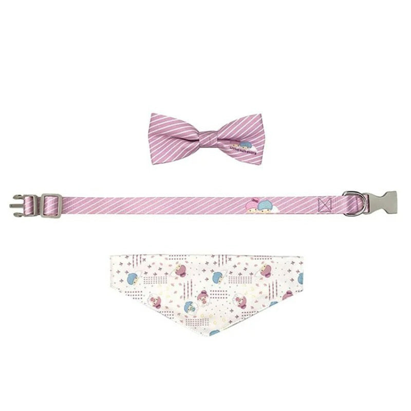 LittleTwinStars Pet Collar Set (Sanrio Pet Collection) Cheap Usa Stockist