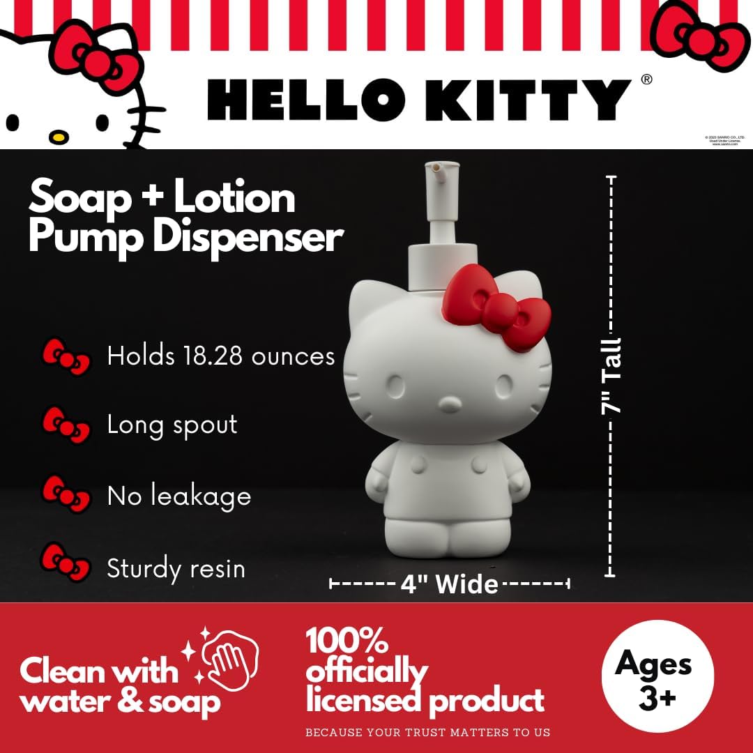 Hello Kitty Classic Cutie Pump Dispenser Cheap Sale Shop For