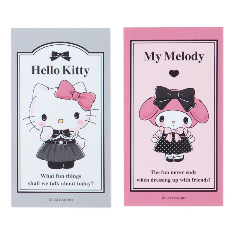 Sanrio Characters ID Badge Holder & Sticker Set (Pretty Party Series) Store Cheap Online