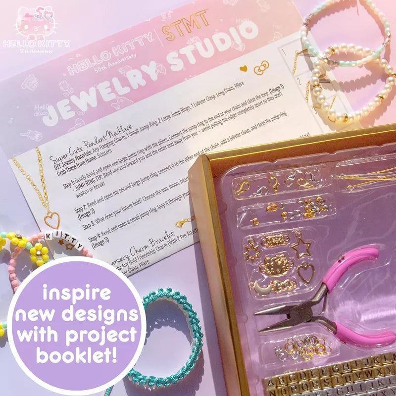 Hello Kitty x STMT 50th Anniversary DIY Jewelry Studio Kit Get To Buy Cheap Pice