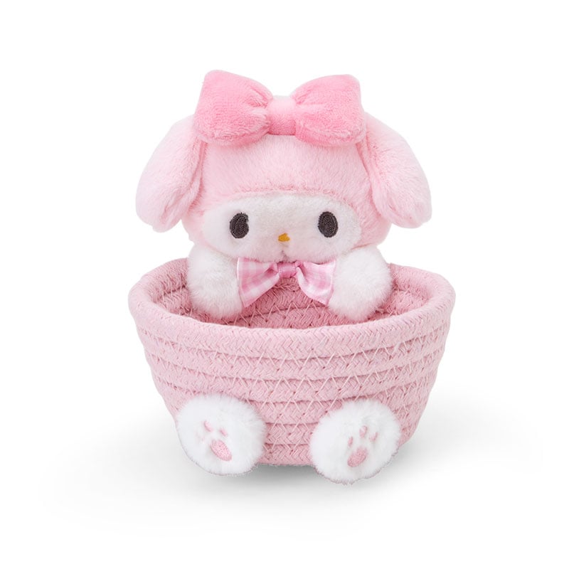 My Melody Woven Rope Storage Basket (Multi) 2025 New Sale Online