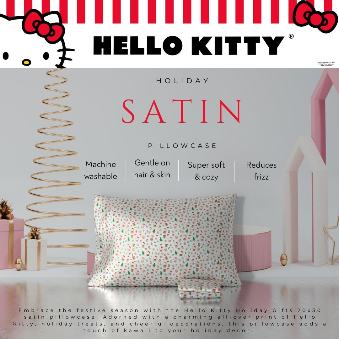 Hello Kitty Holiday Satin Pillowcase Clearance Pick A Best