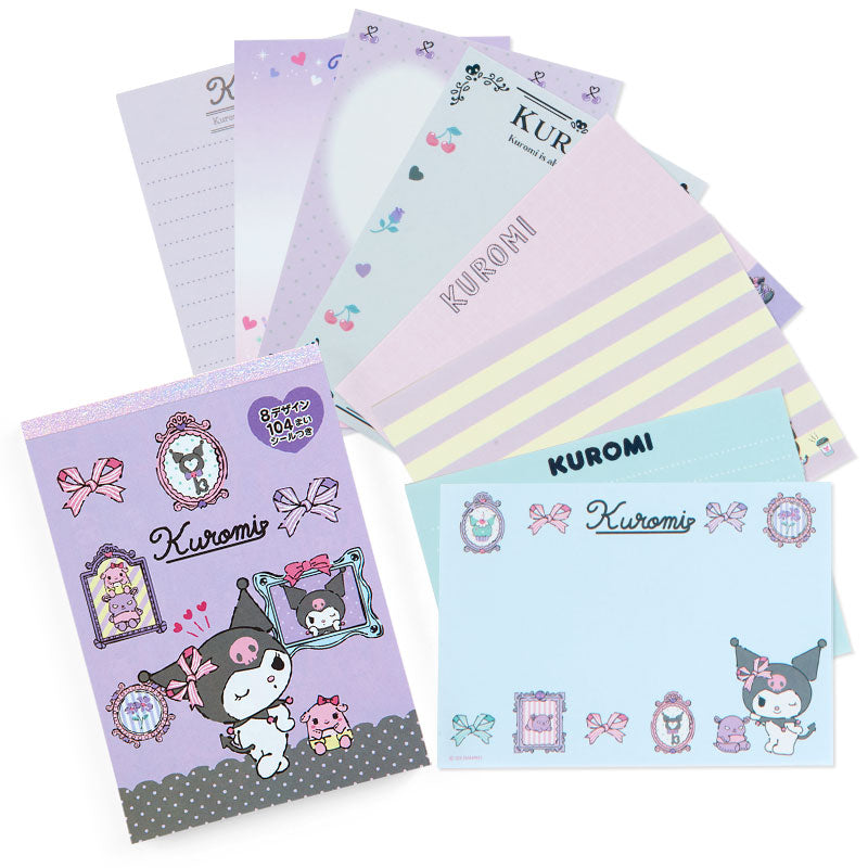 Kuromi Memo Pad & Sticker Set Nicekicks Cheap Pice