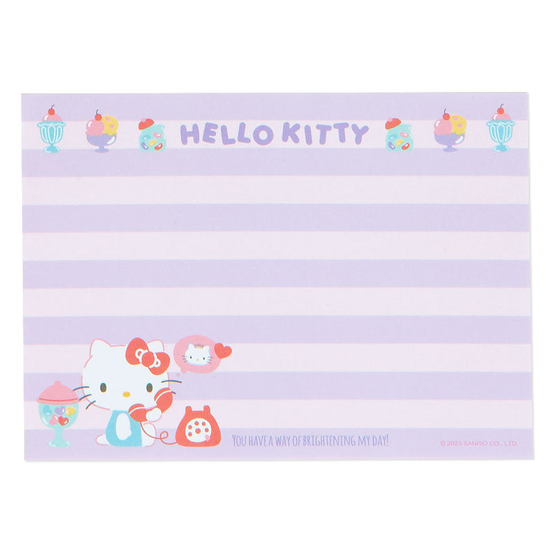 Hello Kitty Memo Pad & Sticker Set Cheap Sale Marketable