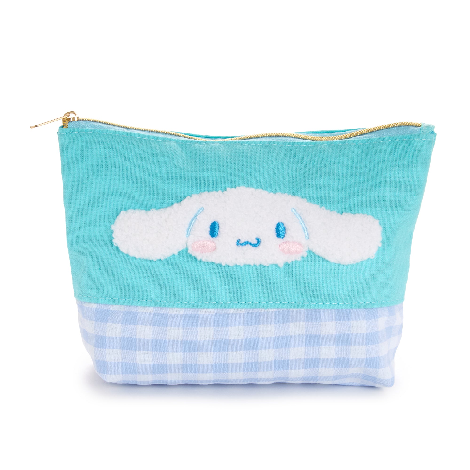 Cinnamoroll Chenille Gingham Zipper Pouch Clearance Online Online