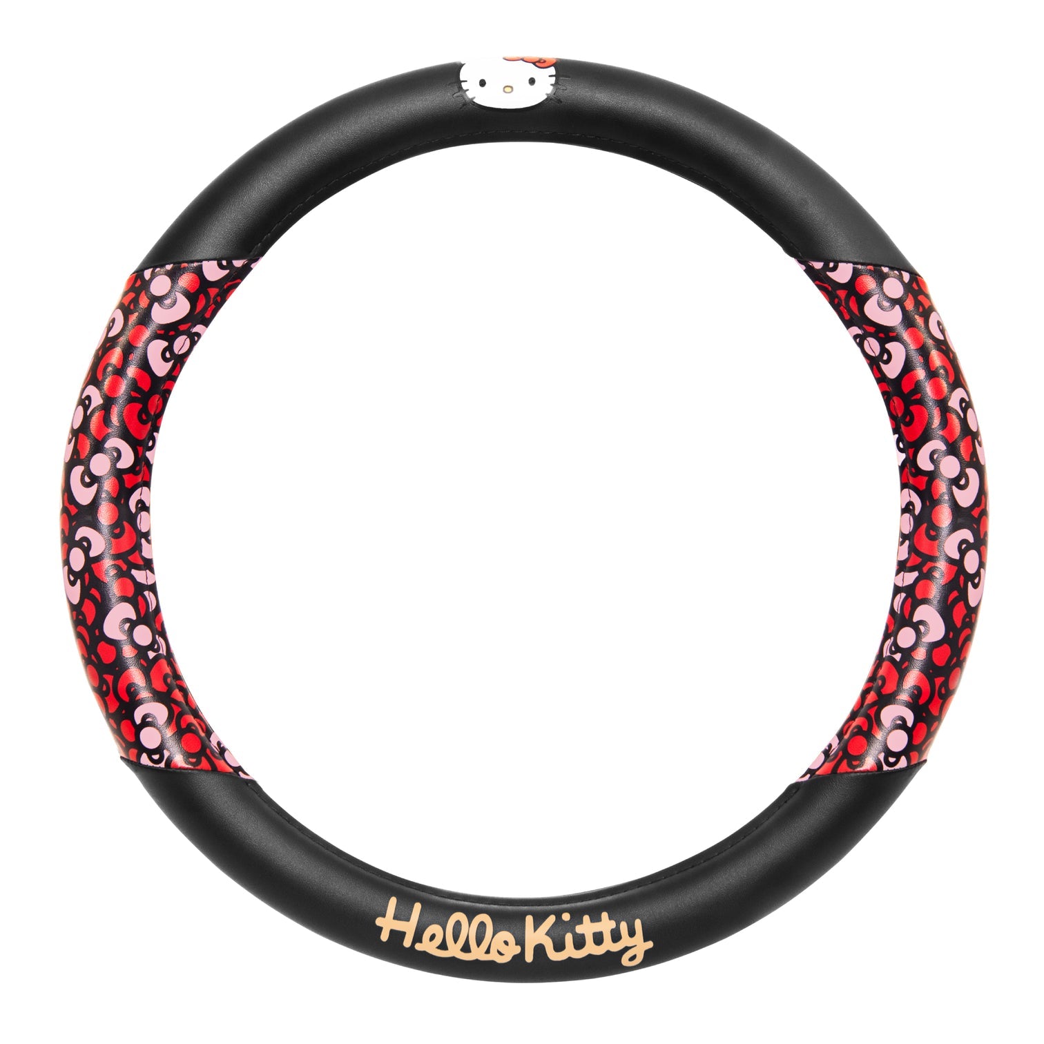 Hello Kitty Red Bow Steering Wheel Cover Shipping Discount Authentic