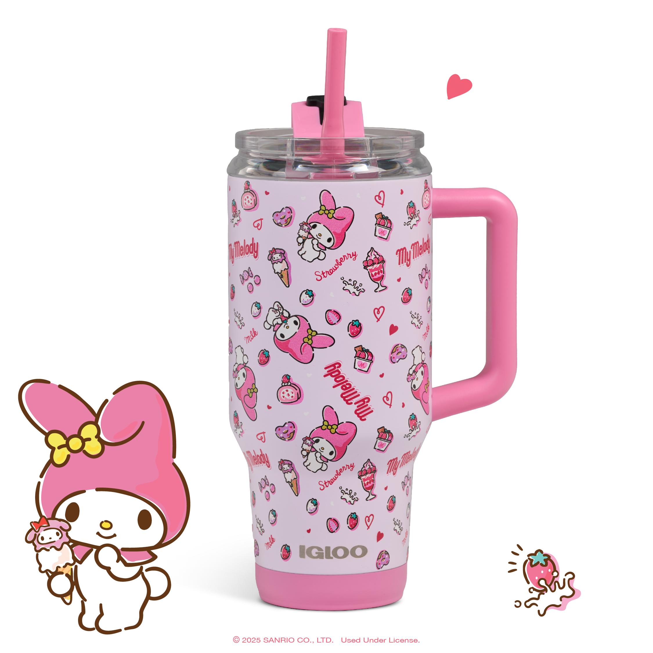 My Melody x Igloo 50th Anniversary 32oz Flip ¡®n¡¯ Sip Travel Mug Buy Cheap Shop