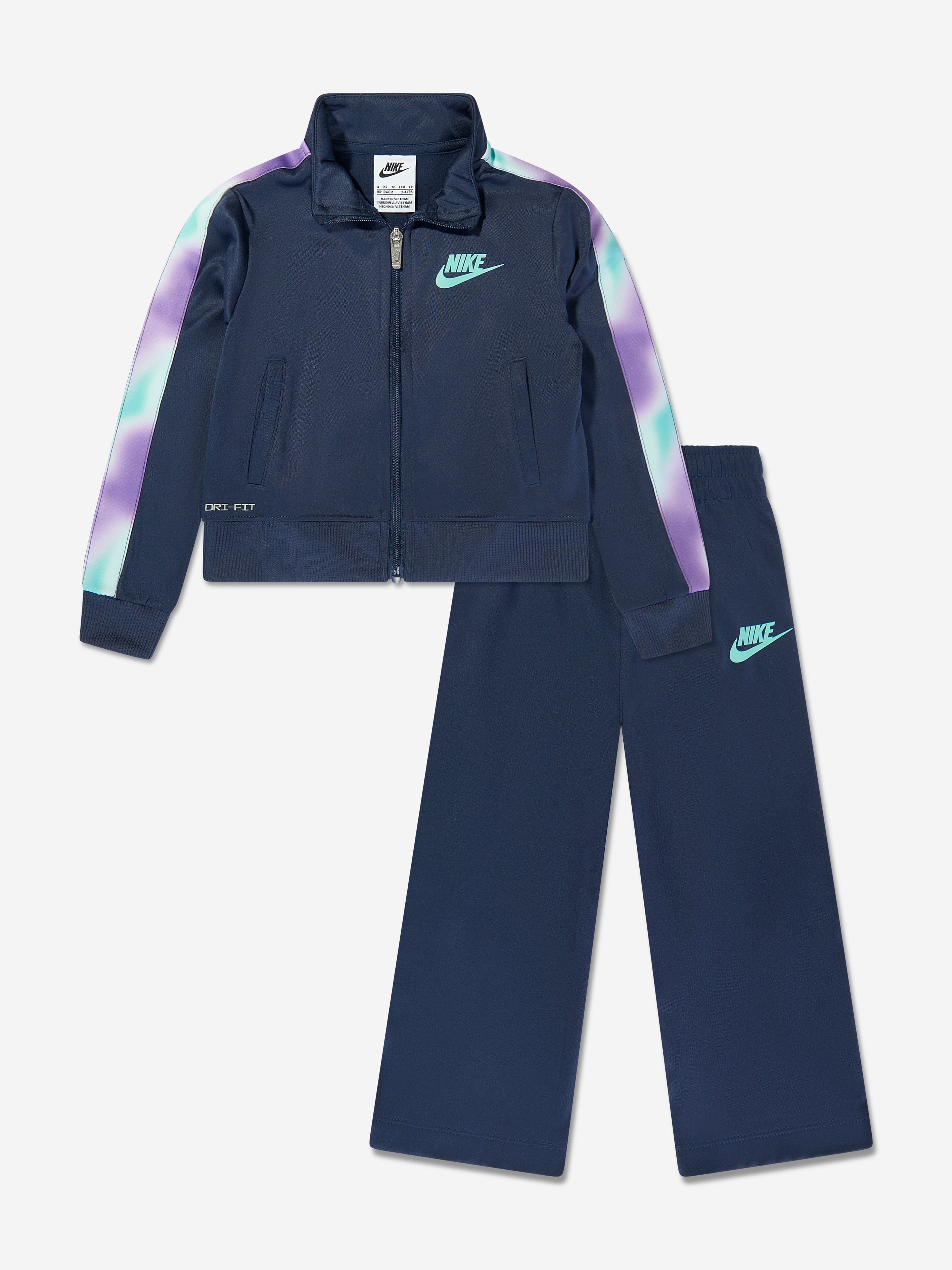 Nike Girls Solarised Tracksuit in Navy Release Dates Cheap Online