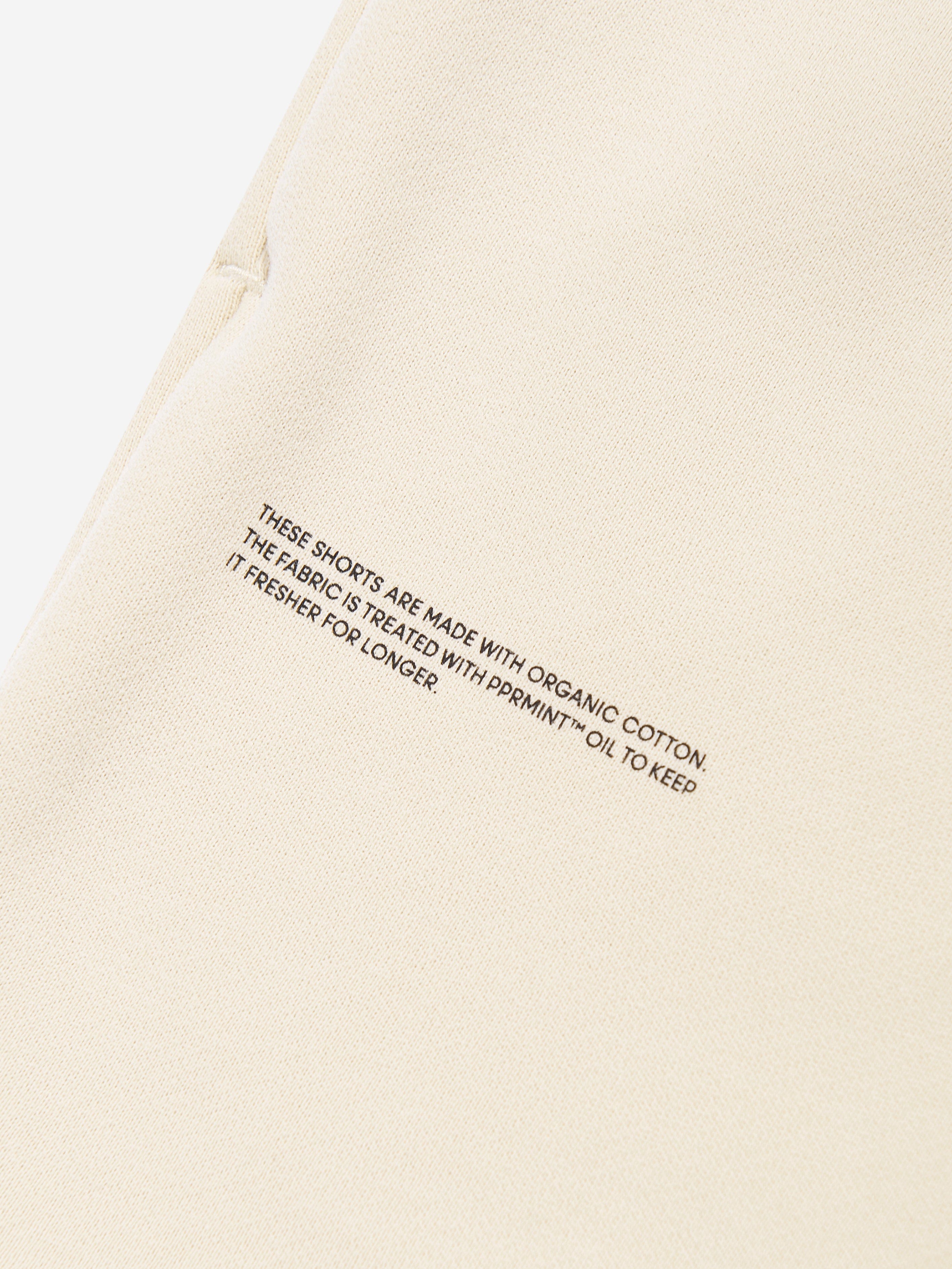 PANGAIA Kids 365 Midweight Long Shorts in Beige Free Shipping Cheap Online
