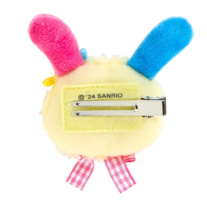 U*SA*HA*NA Plush Hair Clip (Gingham Bow) Outlet Largest Supplier