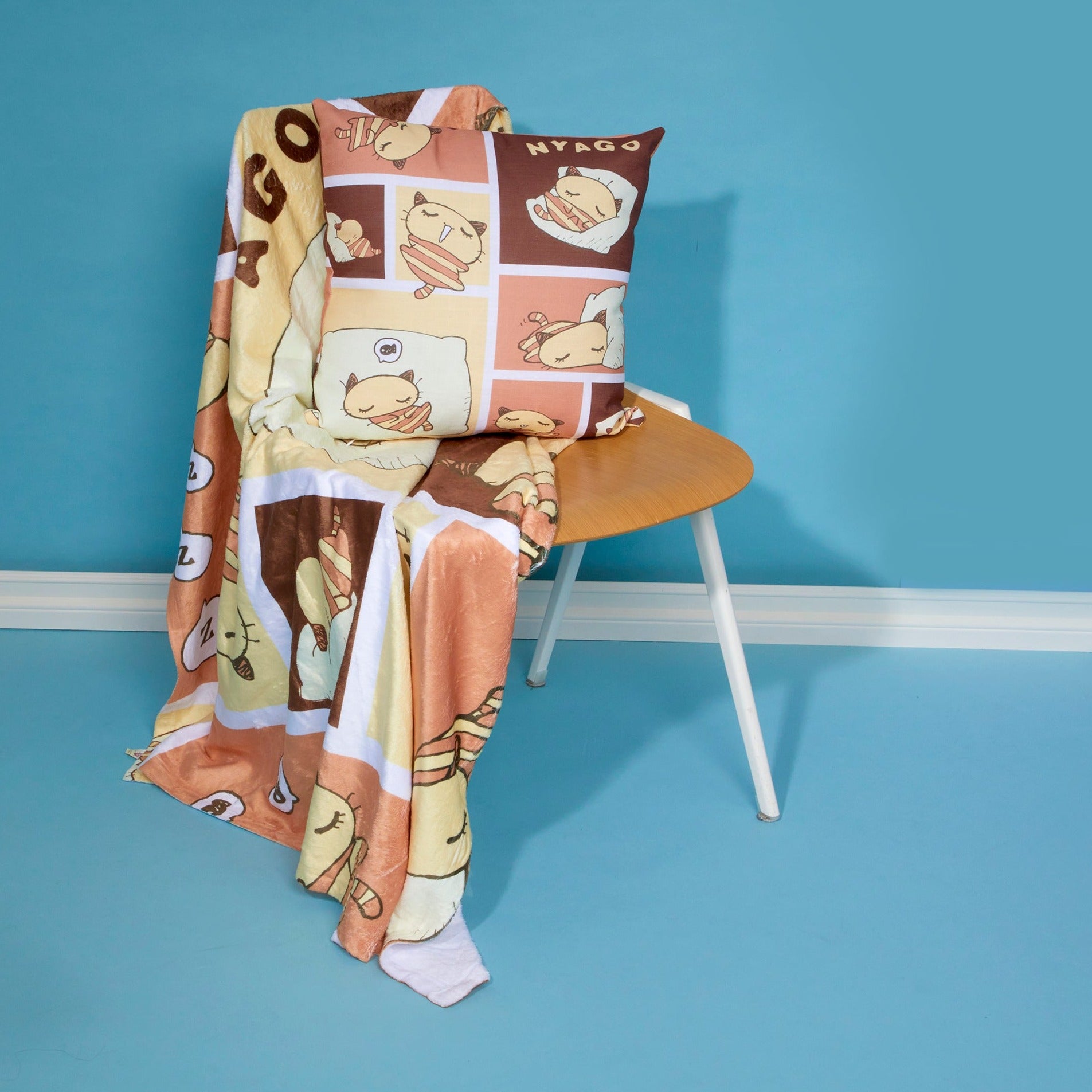 Nyago Lazy Day Throw Blanket Cheap Pice Original