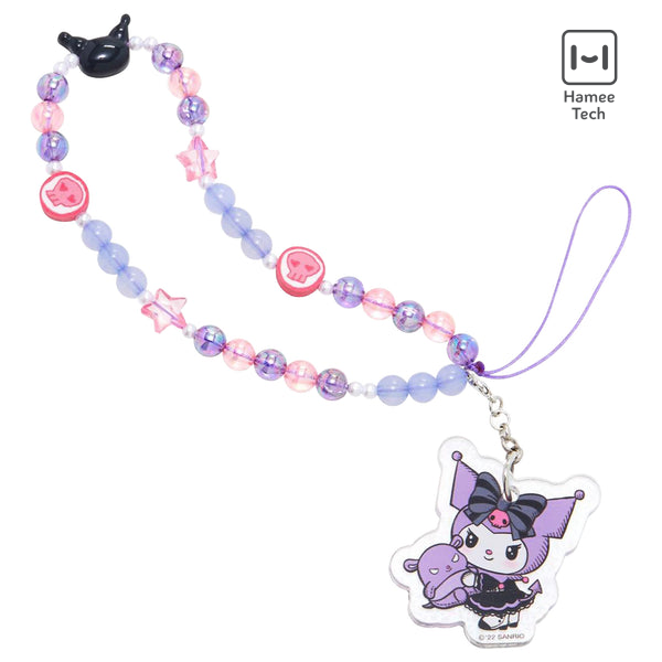 Kuromi - Lolita Version Beaded Charm Mobile Phone Wrist Strap Outlet Cheap Authentic